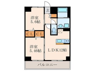 エミネント水巻駅前の物件間取画像